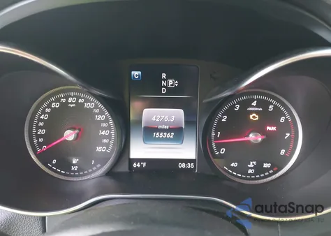 2015 Mercedes-Benz C 300 4Matic from USA, damaged, VIN 55SWF4KB3FU075136